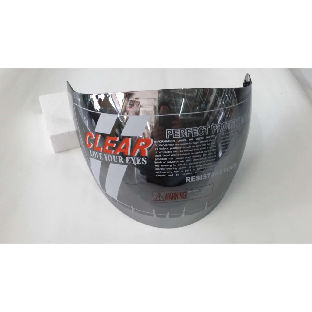 Kaca helm Ink Centro / Kaca Helm KYT / Kaca Helm Silver / Kaca Helm Motor