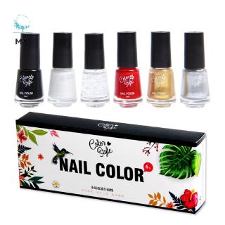 6pcs Gel Cat Kuku Tahan Lama Anti Air Untuk Wanita 6pcs Gel Cat Kuku Tahan Lama Anti Air Untuk Wanita