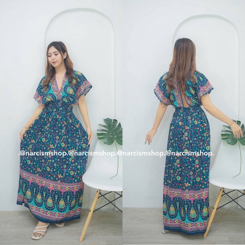 LONG MIDI BOHEMIAN / POLOS / MOTIF (PILIH MOTIF GESER PICTNYA)