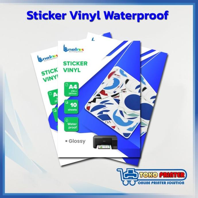 

Sticker Vinyl Anti Air Glossy A4 Inkjet / Stiker Vinil / Vynil Star Seller Termurah
