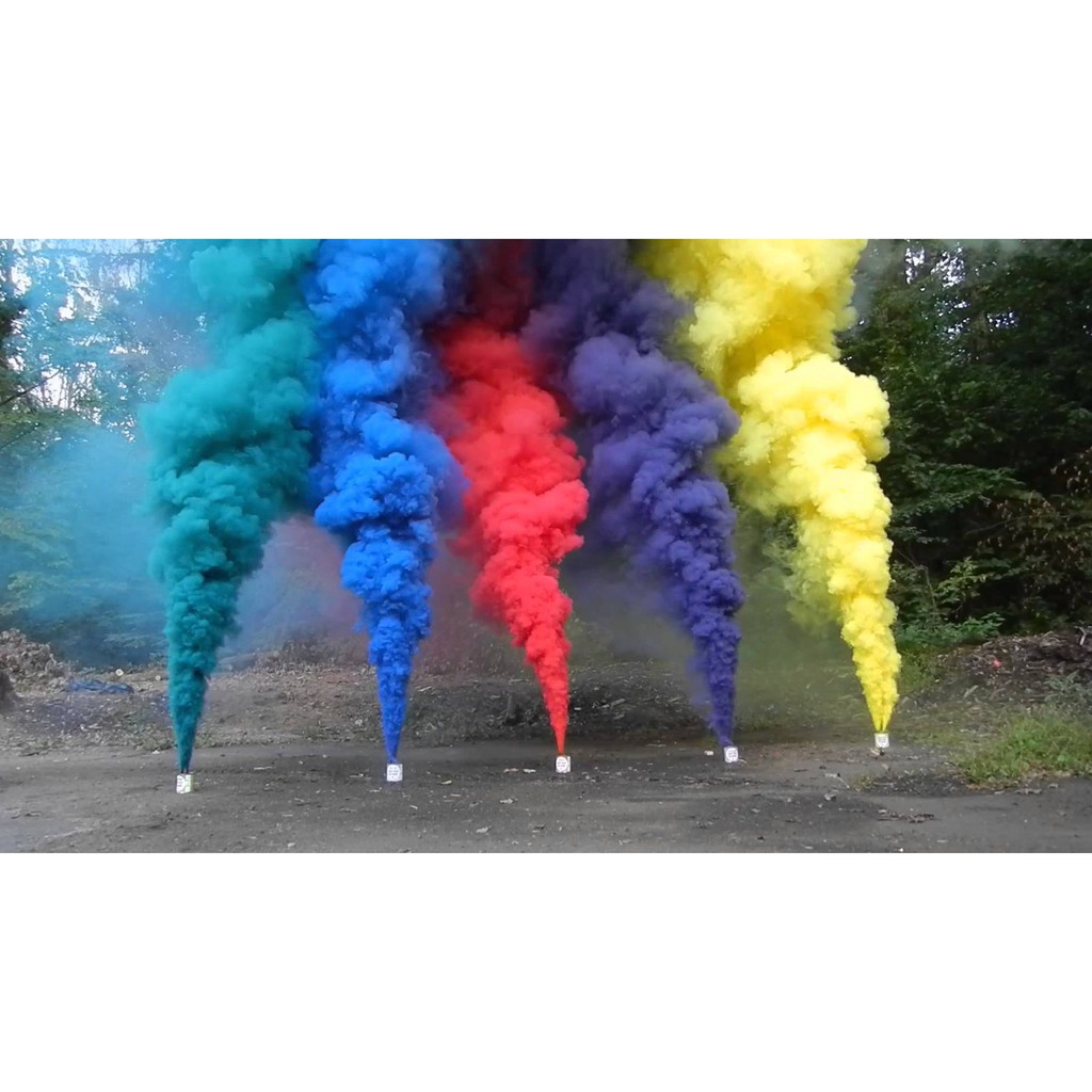 Smoke Bomb Asap Warna Warni Perlengkapan Pesta Party Acara Drama