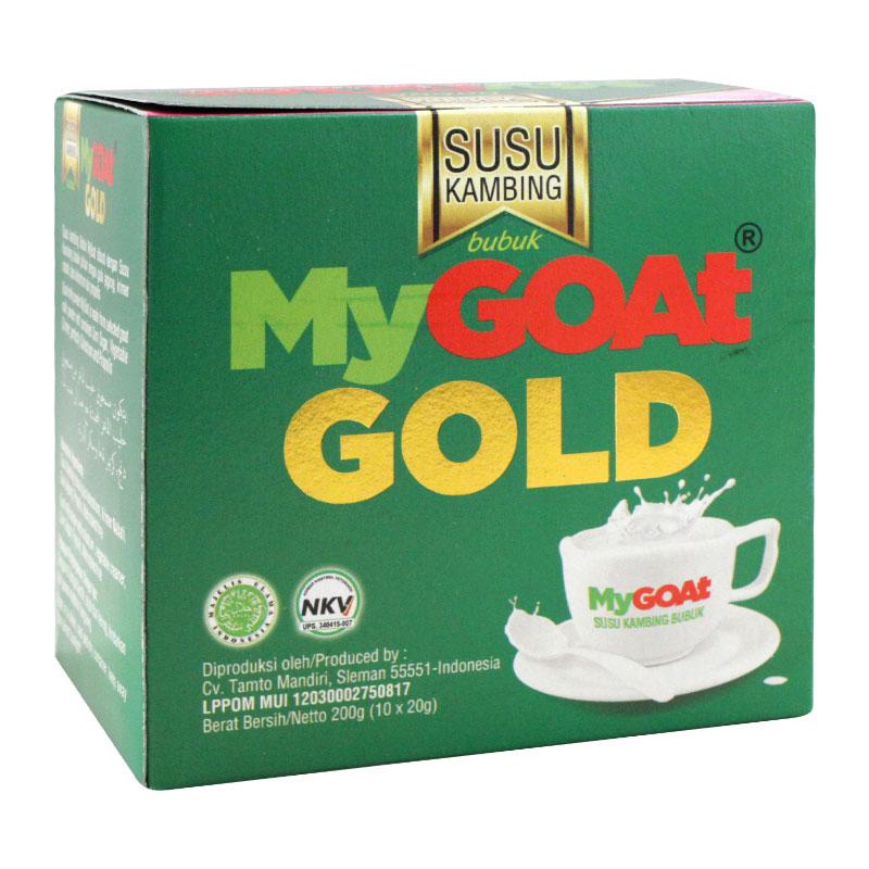 

Susu Kambing Bubuk MyGoat Gold Rasa Original Kolostrum 10sachet
