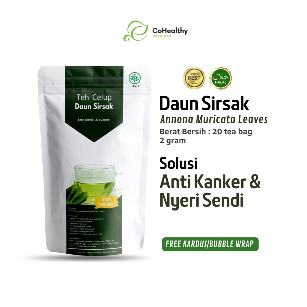 

Teh Daun Sirsak Anti Kanker Ampuh Mengatasi Diabetes dan Asam Urat