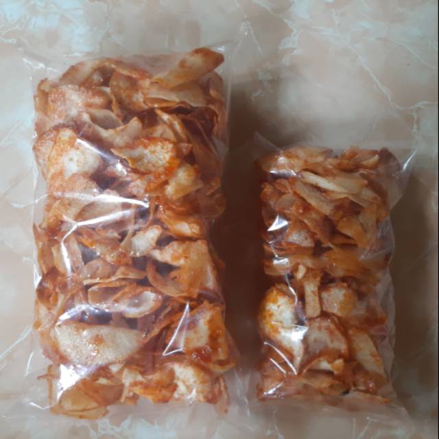 

Keripik pedas manis