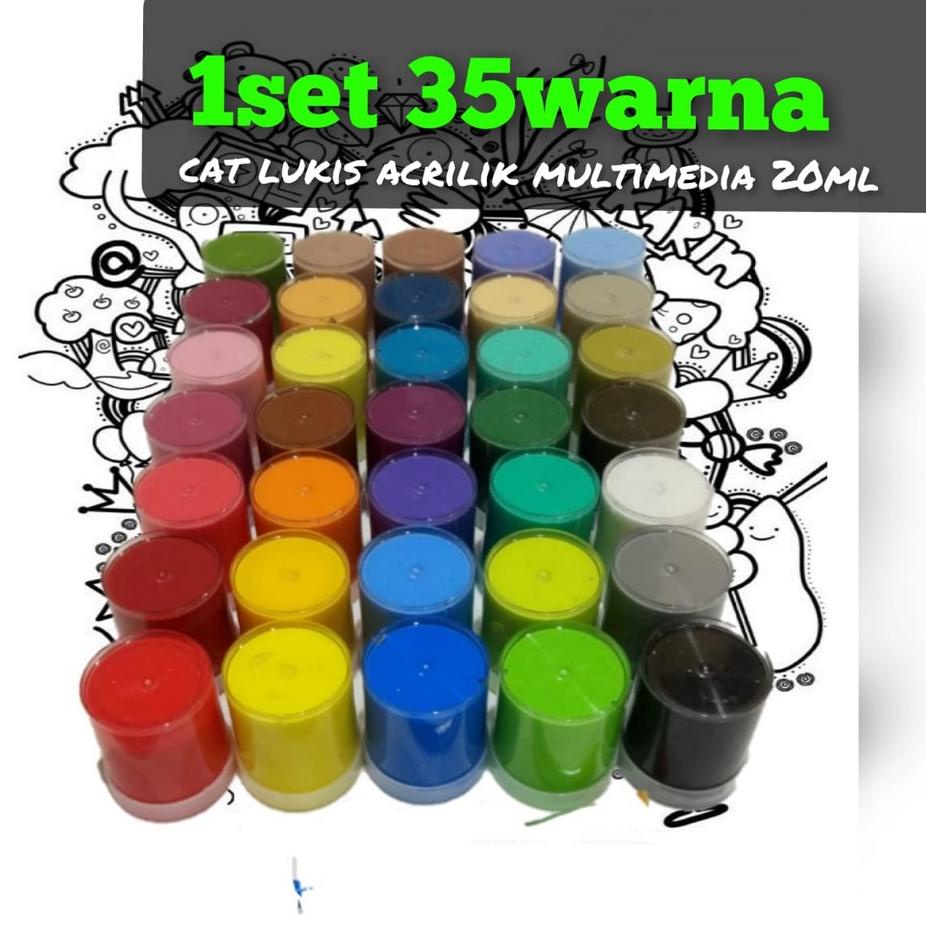 

Baru YCJ0G 1set 35 warna 85 Laris