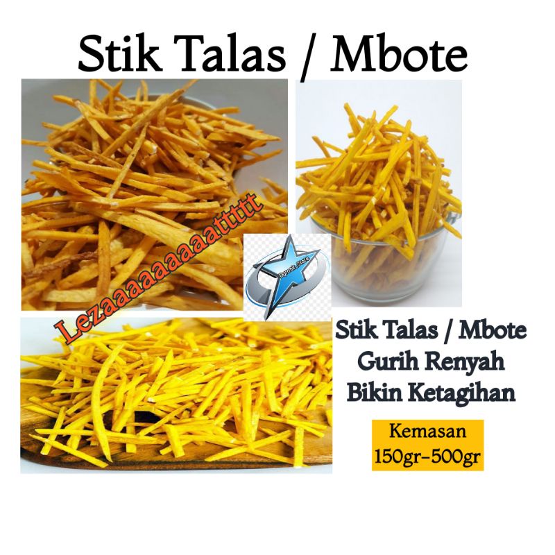 

Stik Talas / Mbote Renyah Gurih Paling Di Sukai