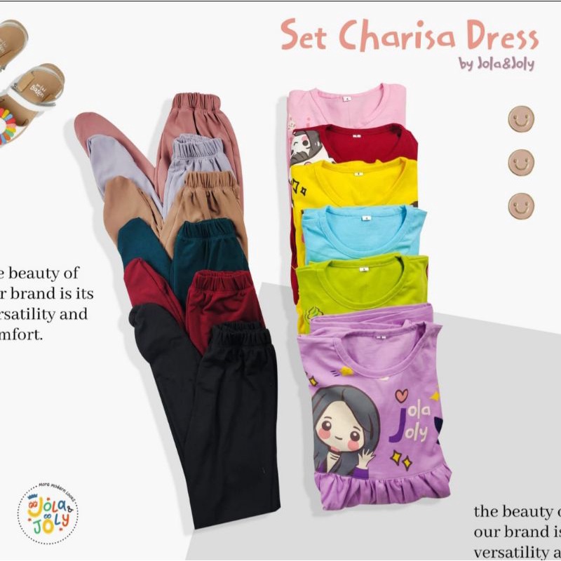 set charisa dress by jola joly /set charisa jola joly