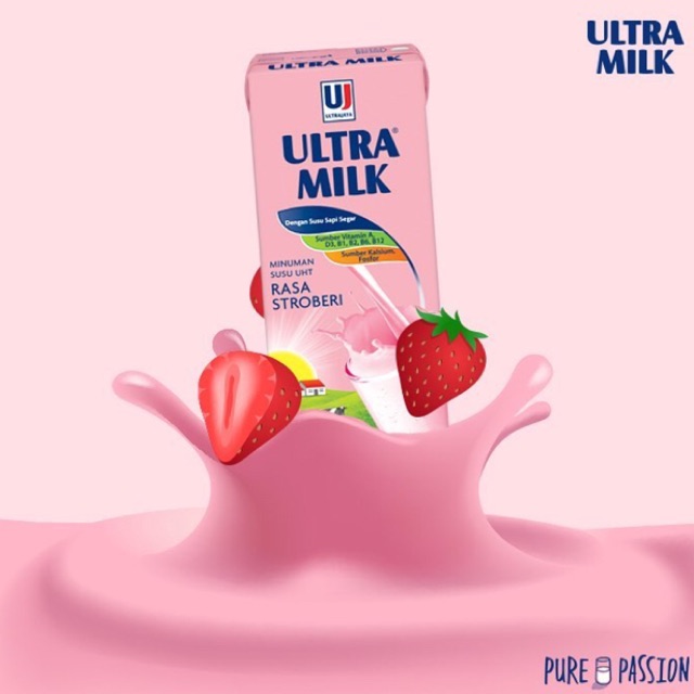 

Ultra Milk 125ml Cokelat Stroberi - SURABAYA