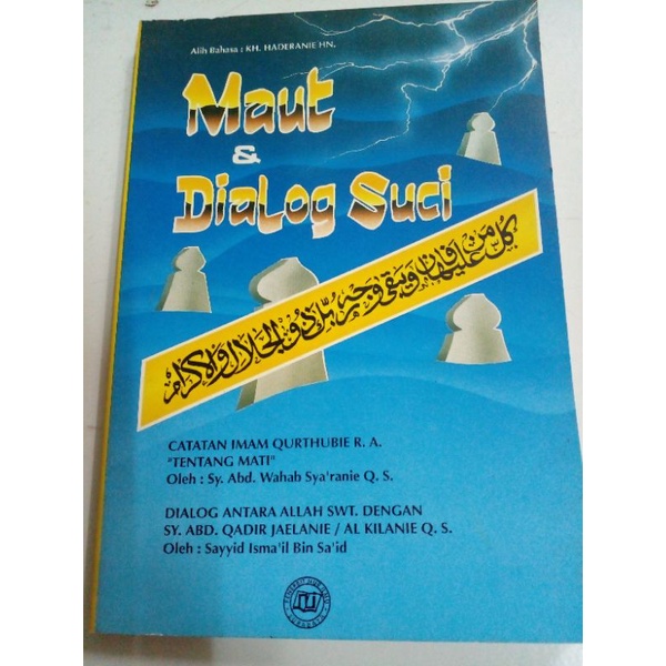 BUKU KITAB DIALOG SUCI & MAUT PENJELASAN TENTANG MAUT DAN DIALOG KUBUR