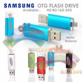 FLASHDISK OTG SAMSUNG SEMUA KAPASITAS FLASH DISK OTG 2in1 FLASH USB (RANDOM)