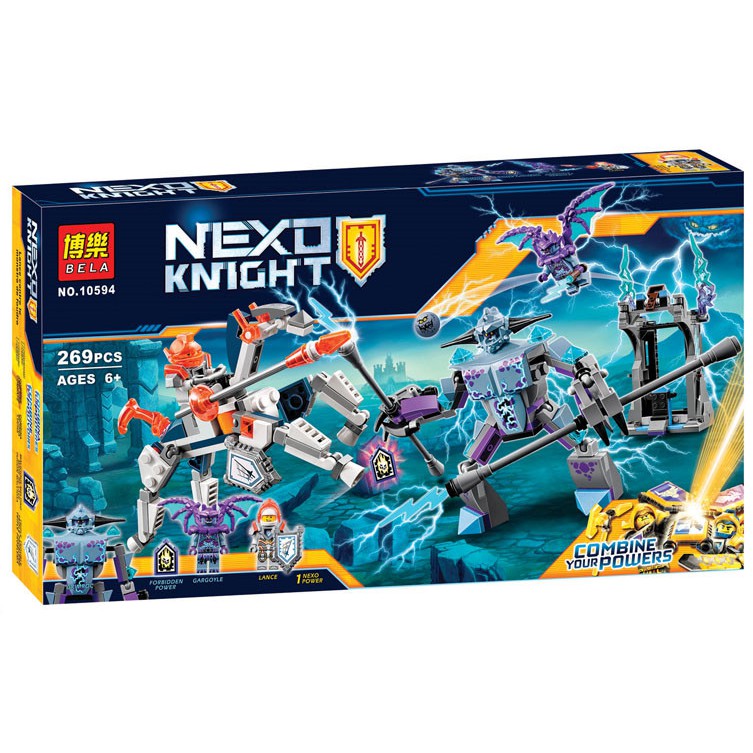 Lance vs Lightning - Bela 10594 - Nexo Knights