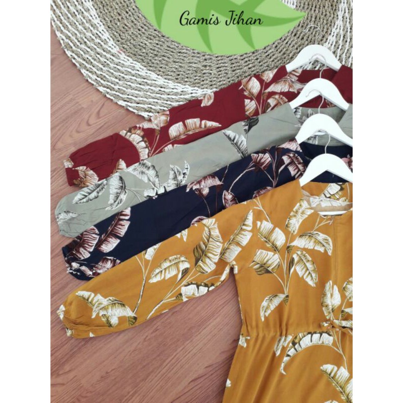 Gamis Jihan santung tebal