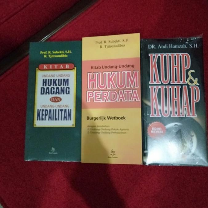 

KUHP KUHAP KUHPERDATA HEMAT