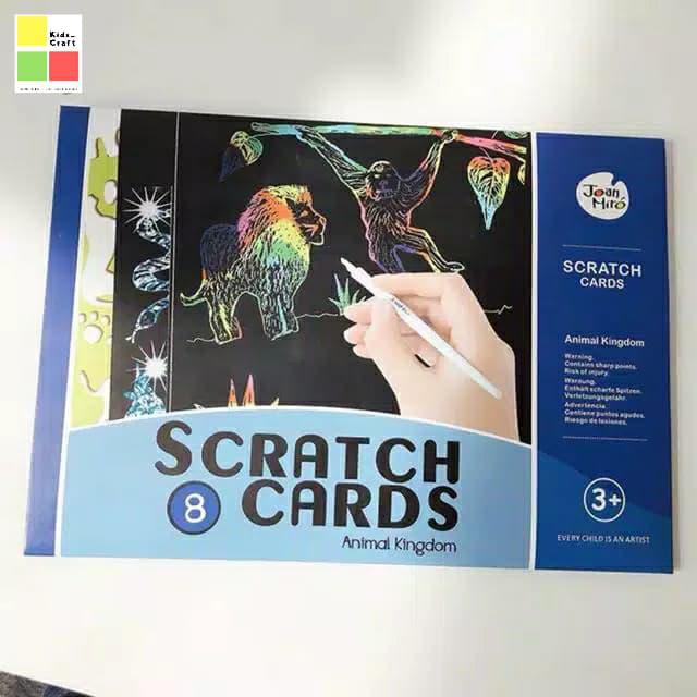 

Art / Scratch Cards Joan Miro - Animal Kingdom