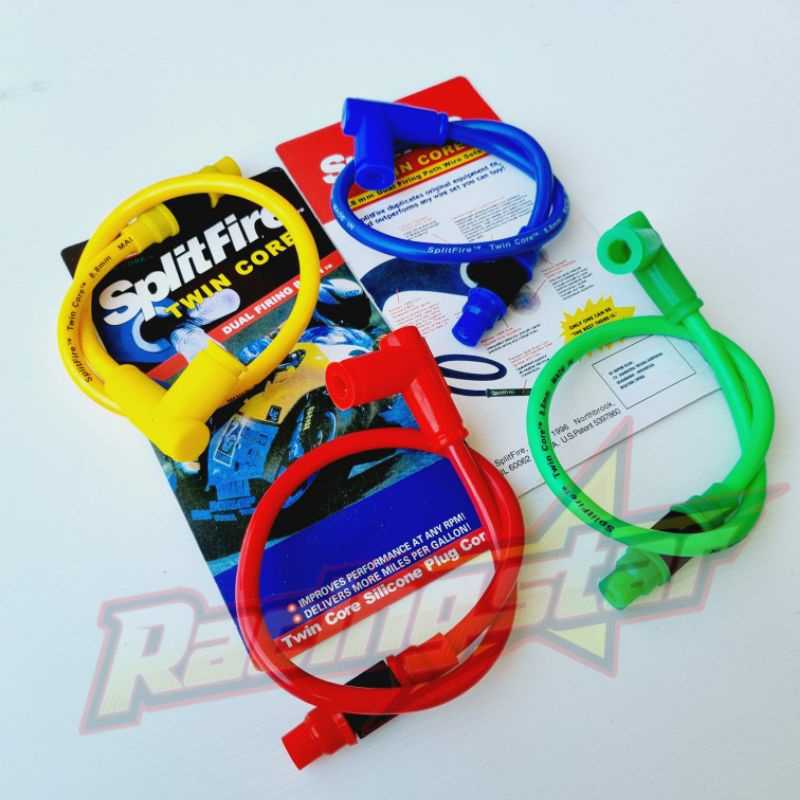 Kabel Busi / Kabel Splitfire Twin Core 8.8mm Beat Fi Vario110 Vario125 &150 Fi Scoopy Fi Supra125 Rx