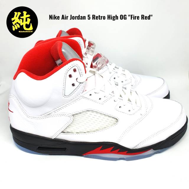 fire red jordan 5 retro