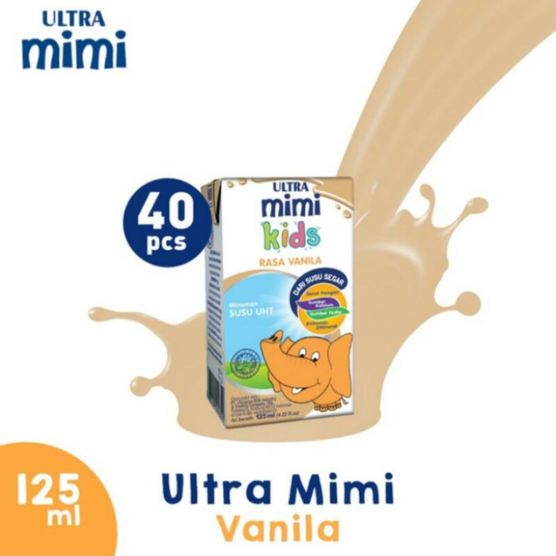 

Susu Ultra mimi Vanila 125 Ml