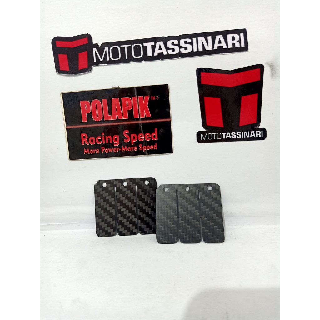 Lidah membran satria 2tak carbon karbon Lidah Membran Suzuki Satria 120 R LSCM SATRIA 2 tak1 Set 0.4
