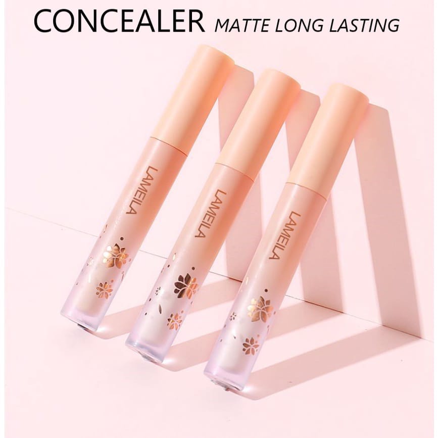 LAMEILA 1039  Concealer Liquid Full Cover Make Up Protection Concealer Penutup Noda Pada Wajah