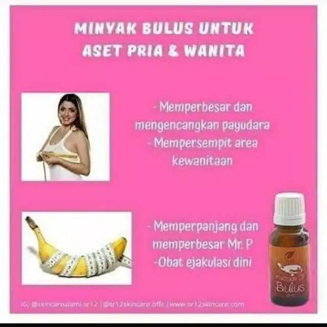 Minyak Bulus Ori Pembesar Payudara Pembesar Mr P Obat Kuat Shopee Indonesia