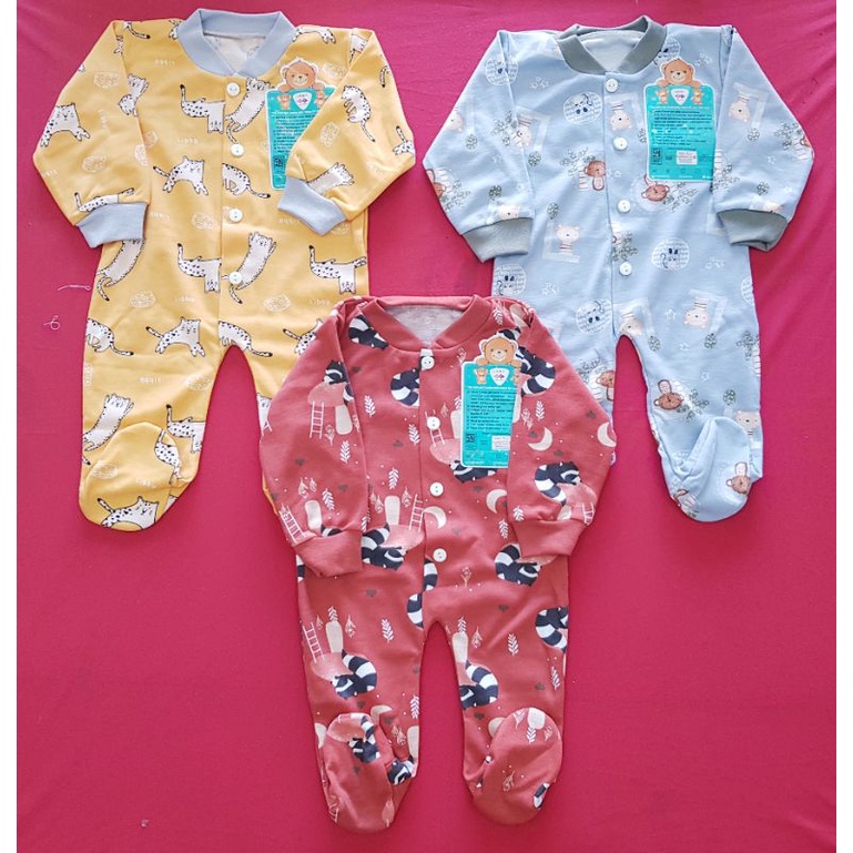 JUMPER PANJANG TUTUP KAKI BAYI NEWBORN - LIBBY