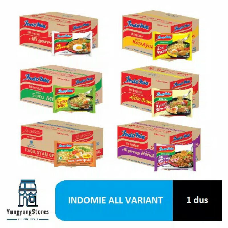 

Indomie Goreng Indomie Rebus Indomie all Varian