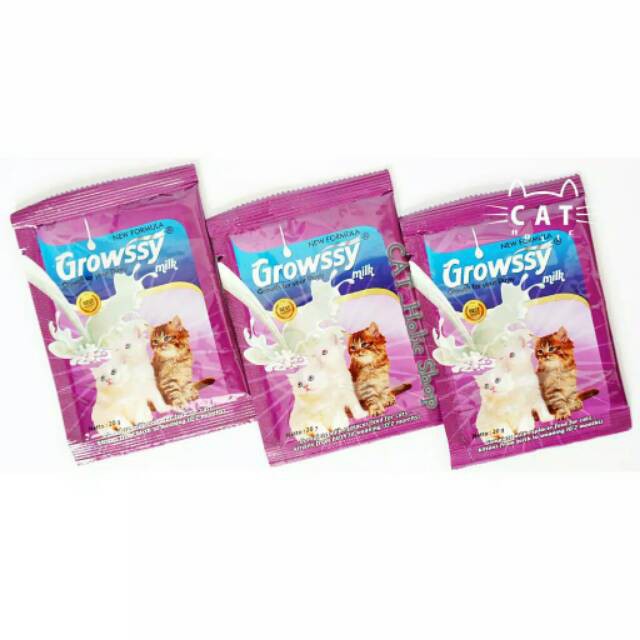 ✧ Susu kucing growssy growsy saset 20g ✧-1