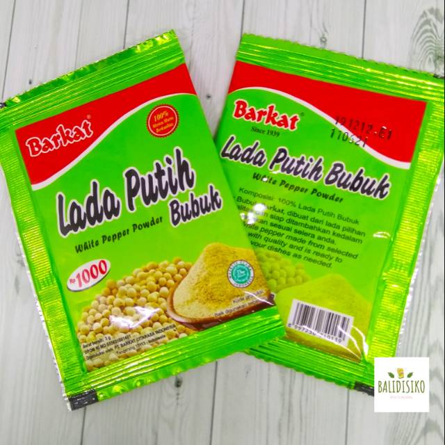 

Lada Putih Bubuk 5 gr