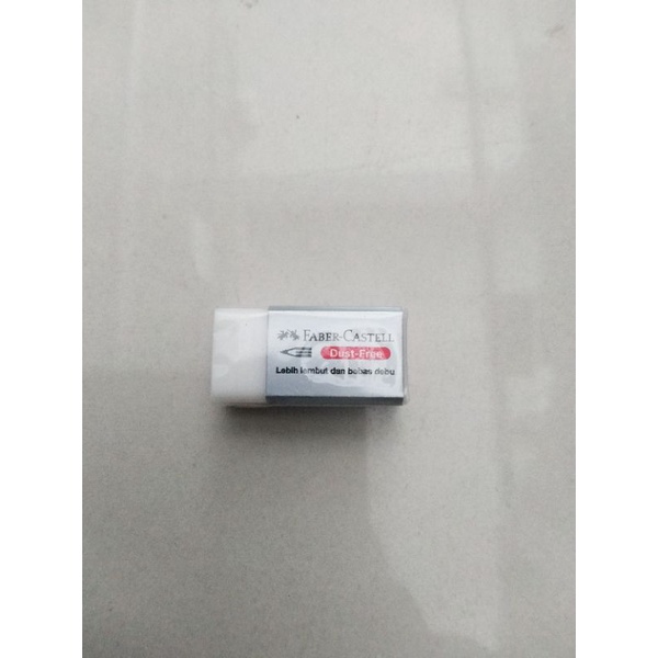 

eraser faber-castell 187230 putih kecil / penghapus pensil