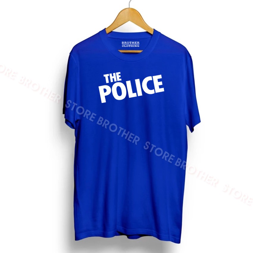 Kaos Distro The Police White Premium