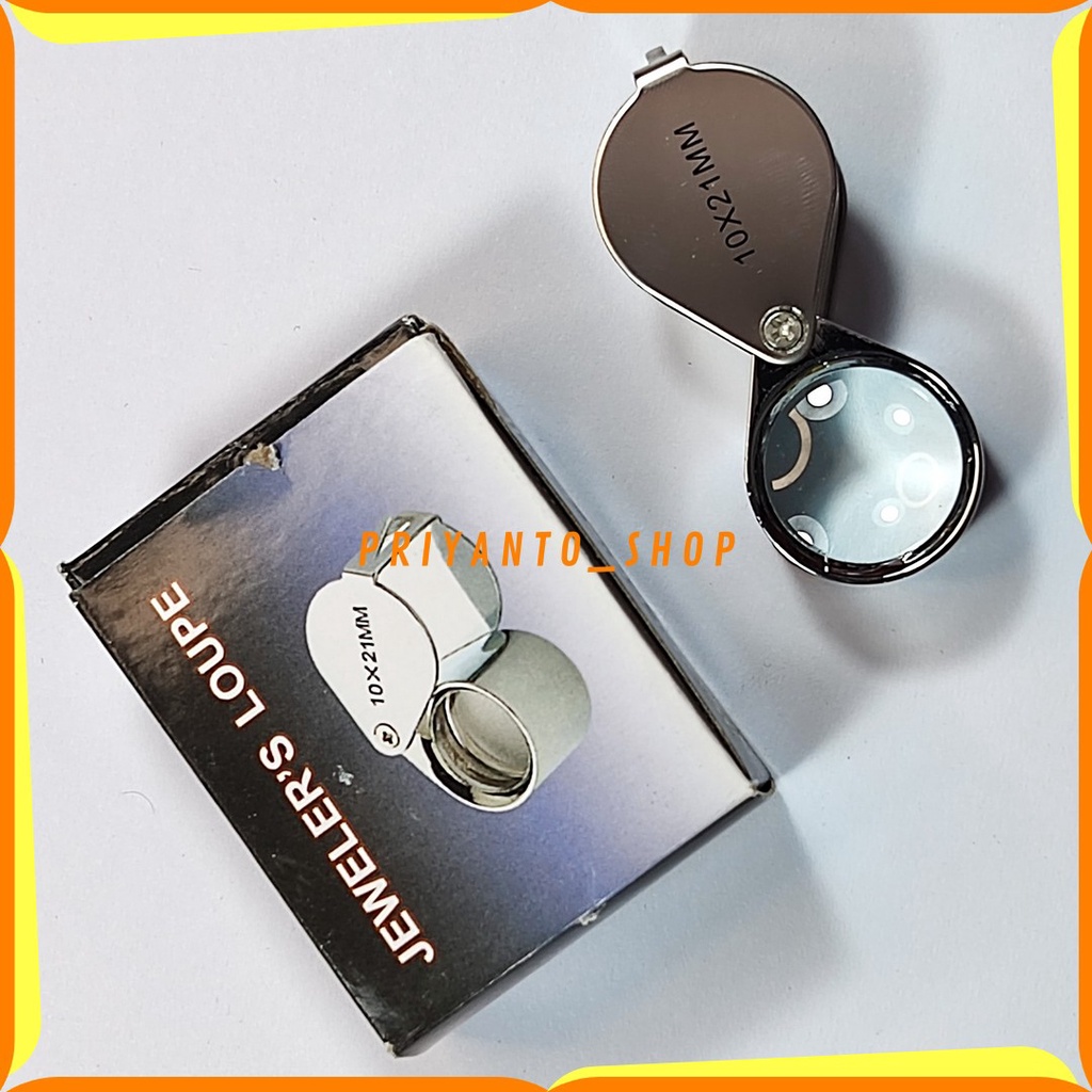 Termurah Alat pembesar reparasi service jam tangan jeweler's loupe eyeloop