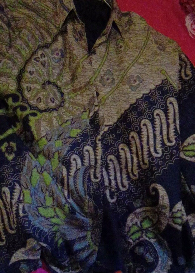 Tirto Batik Nature Forest Kemeja Baju Pria Lengan Panjang Motif Elegan Full Furing Tirto