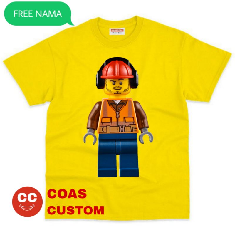 BAJU KAOS LEGO ANAK BAHAN PREMIUM