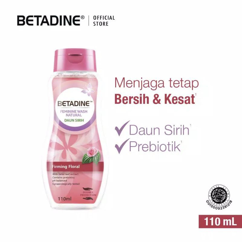 Betadine Feminine Wash Firming Floral 110ml