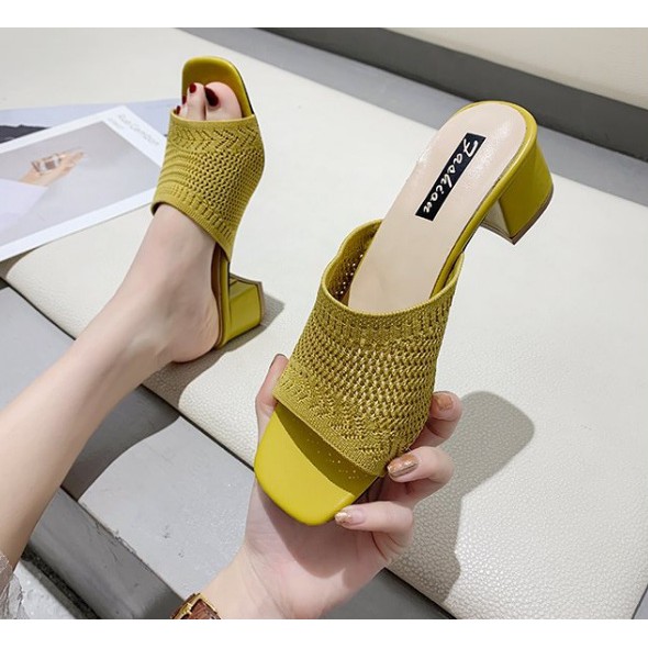 Sepatu import wanita/ sepatu import sepatu rajut IMPORT PREMIUM high heels 5 CM 208