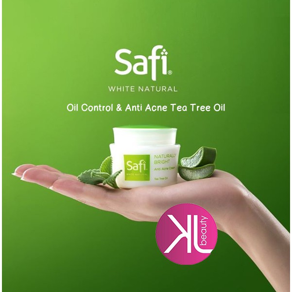 Safi White Natural Oil Control &amp; Anti Acne Tea Tree Oil 45g