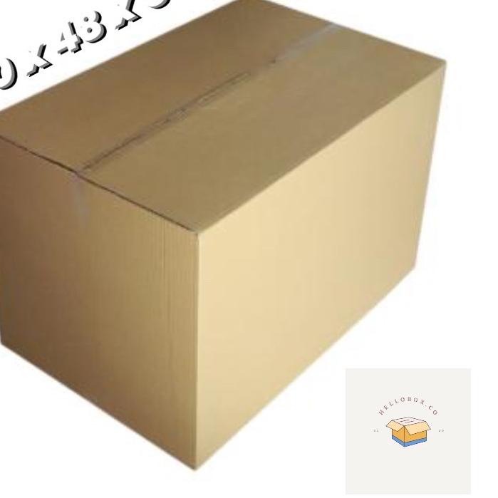 

✪ Kardus Packing 100x48x50 - Karton Box Dus Packaging Besar Jumbo Pindahan Polos Murah ֍