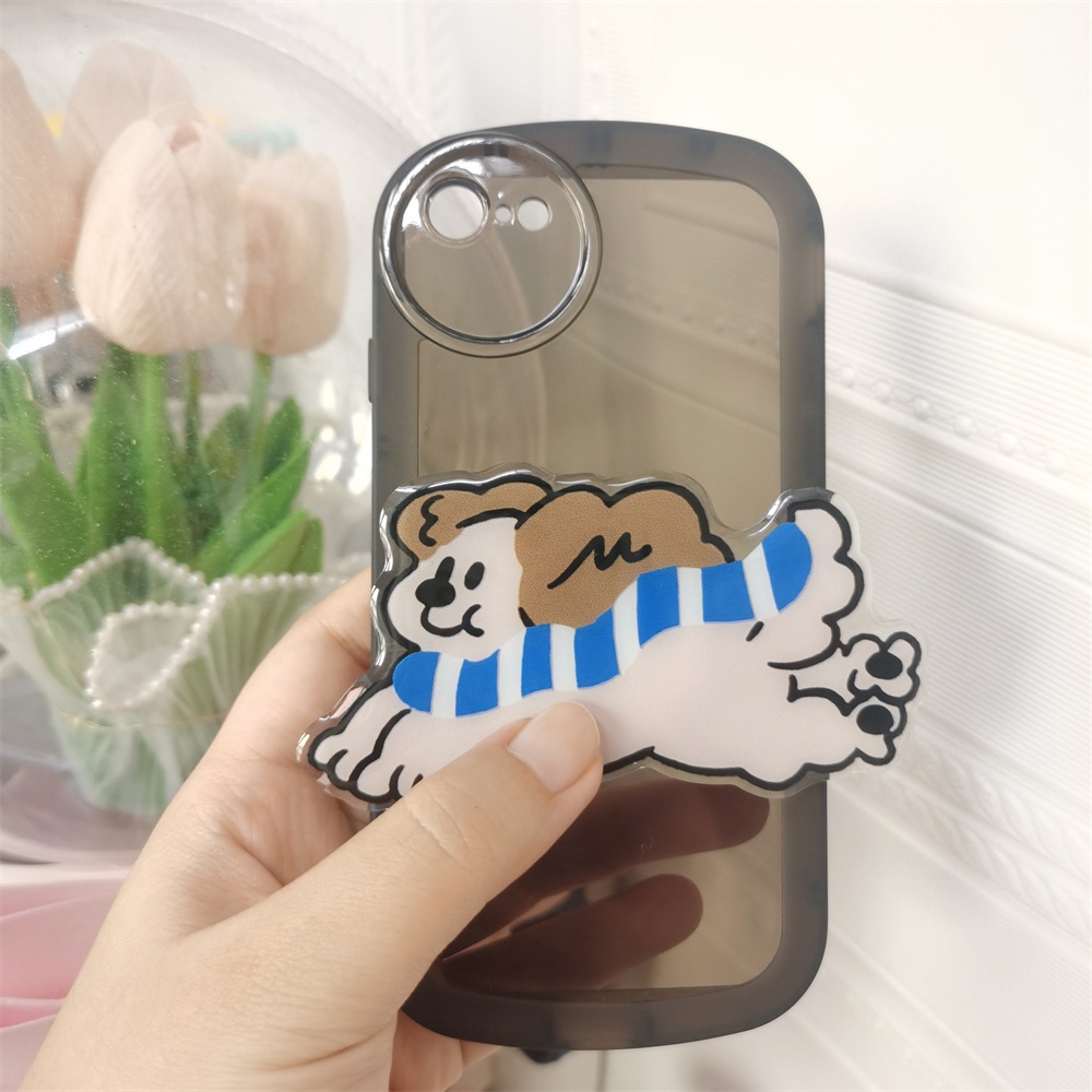 Ins Popsocket Hp / Smartphone Motif Kartun Anjing Lucu