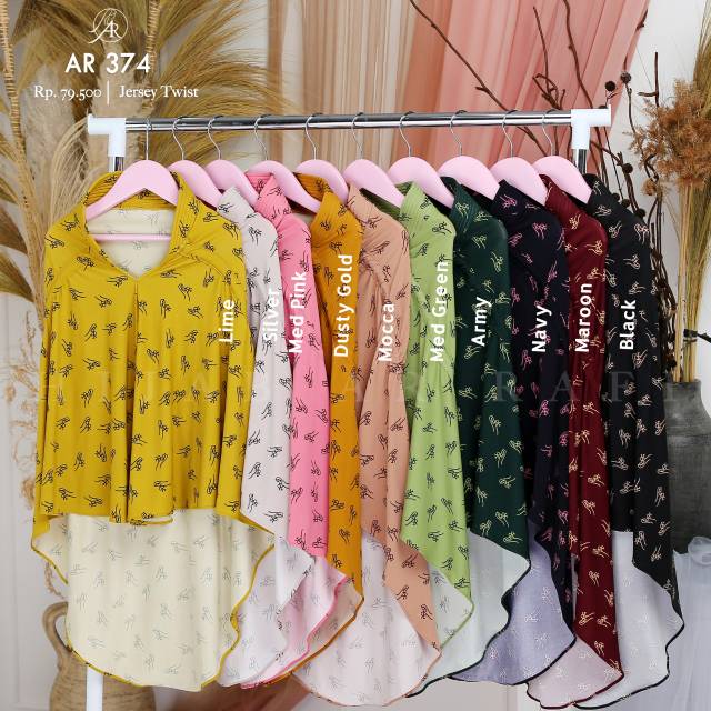 Hijab Arrafi AR 374 / Hijab Serut