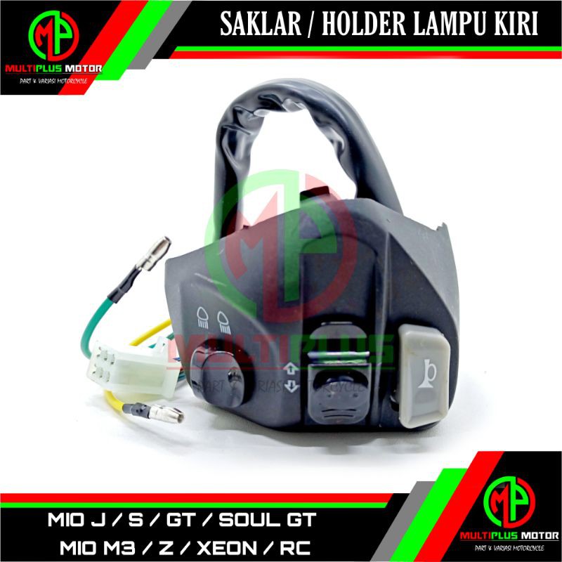 Saklar Sakelar lampu kiri Holder lampu kiri L/H XEON,XEON 125,XEON RC