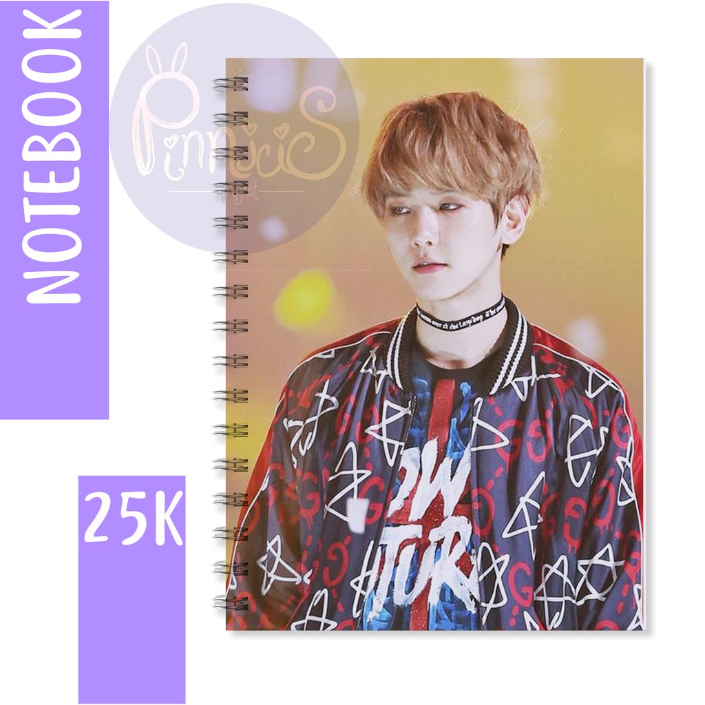 

NOTEBOOK KPOP EXO BAEKHYUN