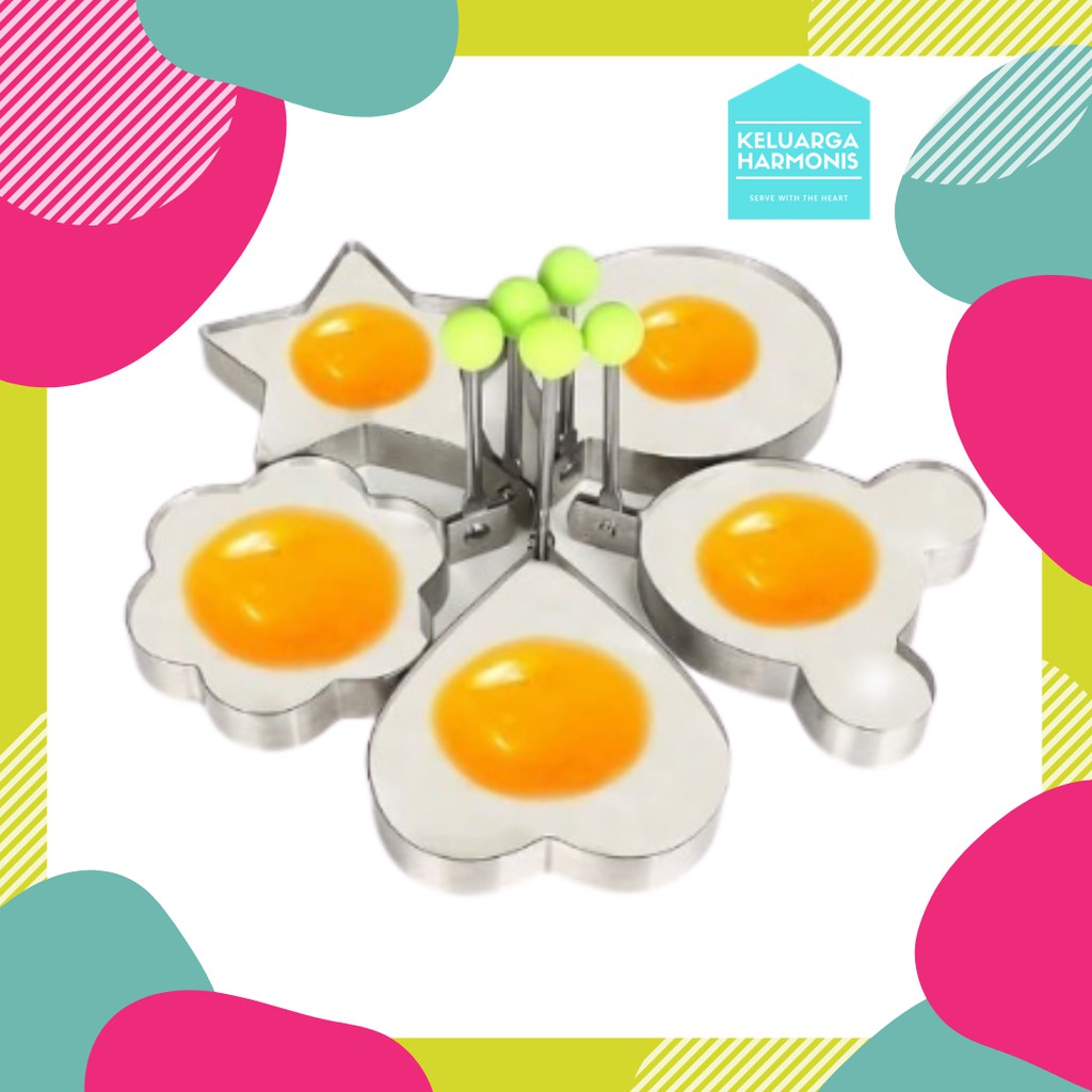 Cetakan Telur Stainless Steel