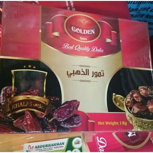 

Kurma Golden Dates Dzahabi 1 Kilo