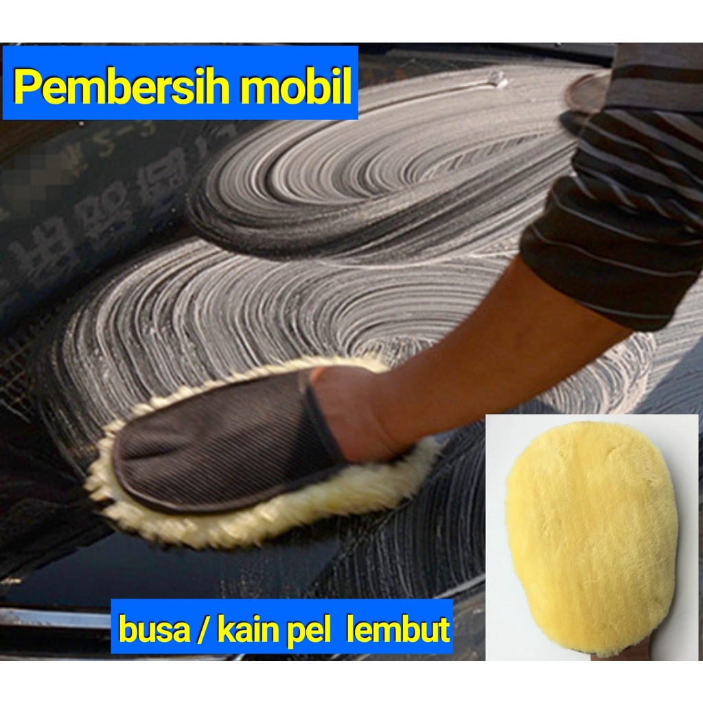 Pembersih Mobil / Cuci mobil  / Busa Spon / wash car / bersih mobil