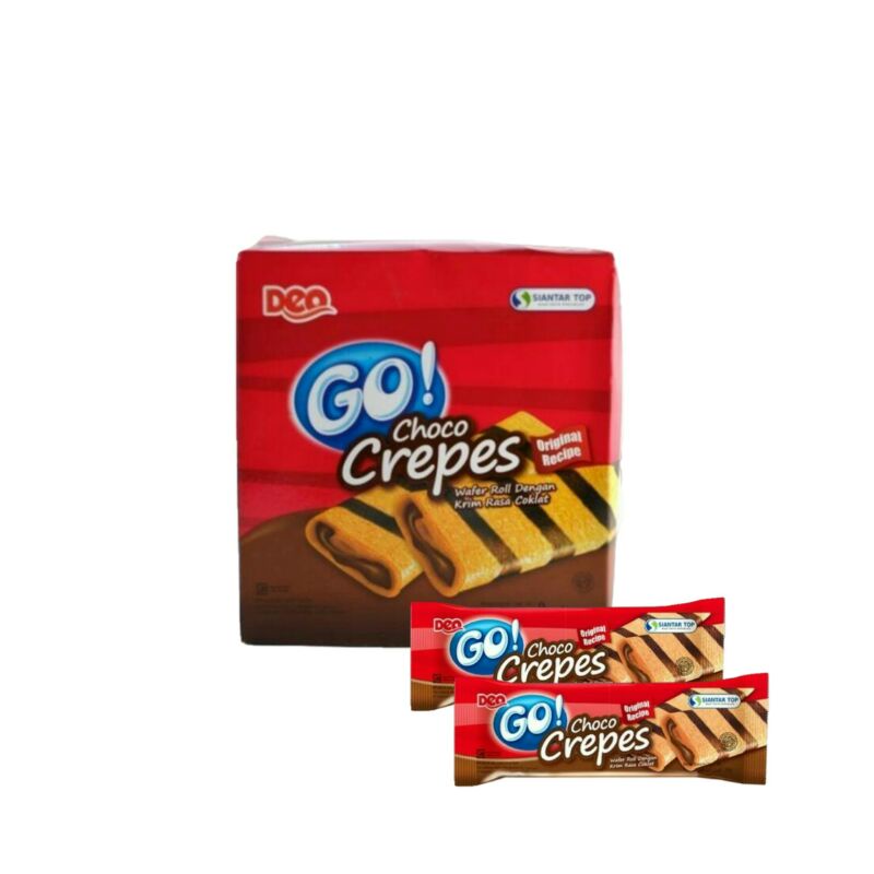 

Go Choco Crepes Wafer Roll