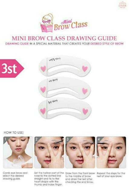 Mini brow class / cetakan alis rapi