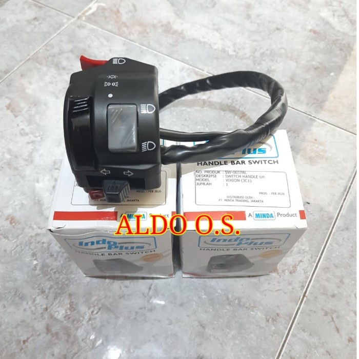 Holder Saklar Kiri Old Vixion Ori Minda PNP New Megapro Monosok Karbu