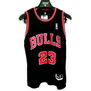 Promo Jersey Basket Jordan Bulls Hitam