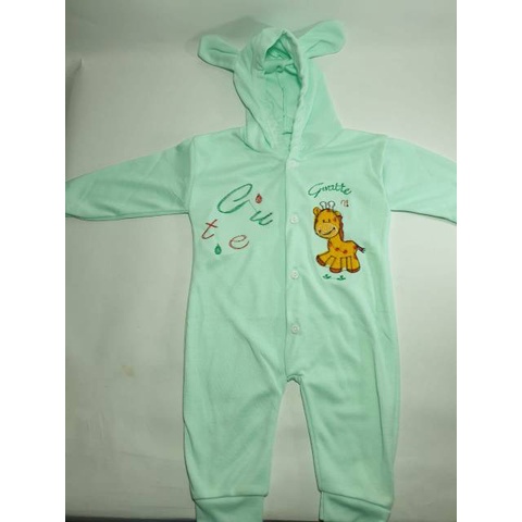 Baju Kodok Panjang Jumper Buka Kaki Sleepsuit Motif S12