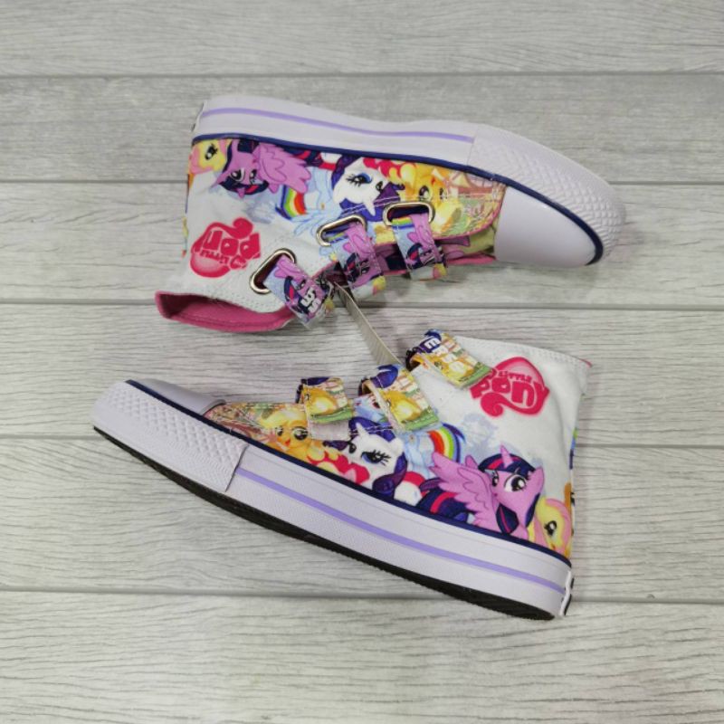 SEPATU KIDS ANAK CONVERSE ALL-STAR MOTIF LITTLE PONY HIGH 21-35